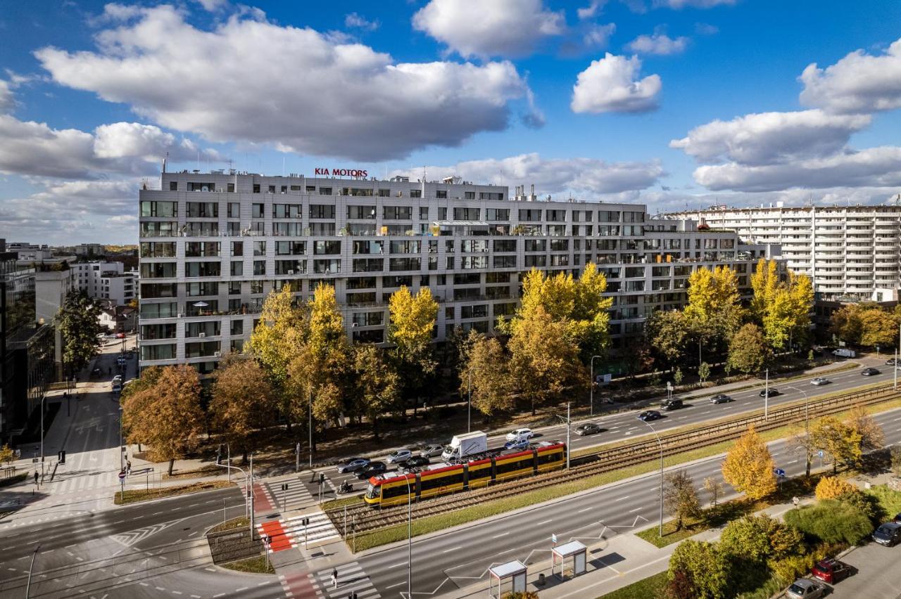 Ferienwohnung Apart D&K Free Parking Grojecka 194 Warschau Exterior foto